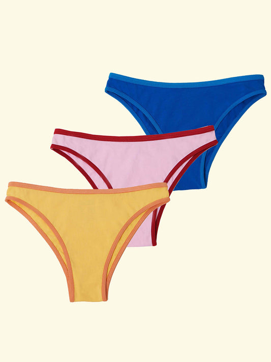 Pack of 3 Bikini Panties (Xaica + Luisa + Freddy) ☆