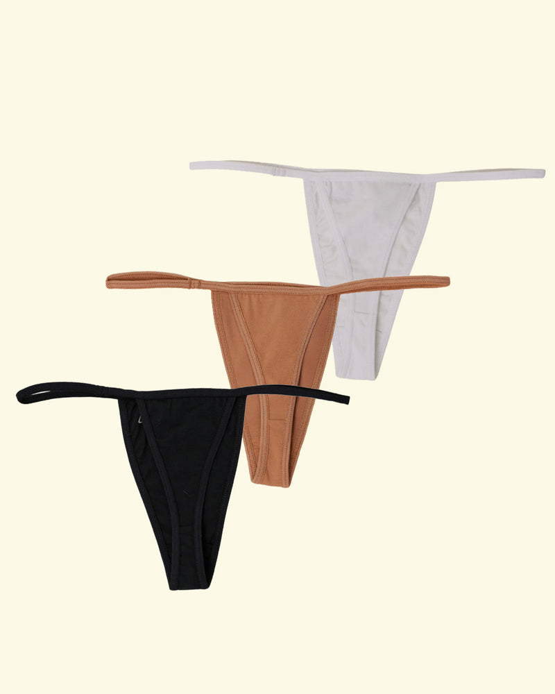 Pack of 3 Thongs ☆